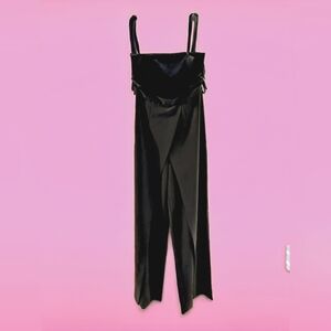 WH/BM Black Jumpsuit
